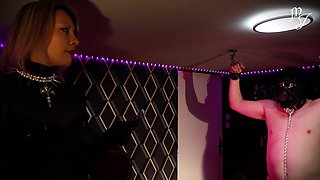 Test of Balls Resistance: CBT, Urethra, and Handjob - Mistress Julia