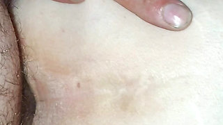 My friend fucks me doggy. He squirts deep inside me