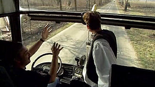 This French Babe Got Anal Fucked in Bus