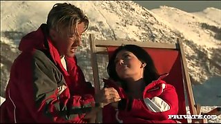 After Taking Some Time to Enjoy the Mountains Roxy and Her Man Bang - Private Porn Sex Videos