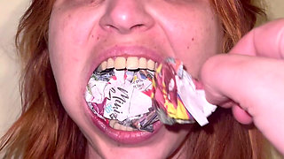 Newspaper Gag POV - Stuffing, Slapping, Taking Out