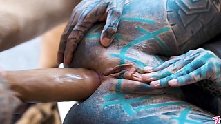 Tinder date ANAL fuck with a TATTOOED pornstar