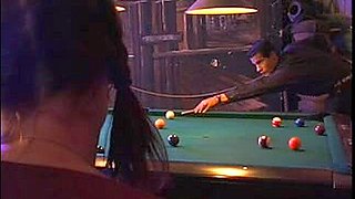hungarian playgirl double permeated on a pool table
