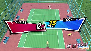 Ep13: Hentai Scenes with Margaret, Steffi and Maria - Academy Love Saga: Tennis Angels Ex