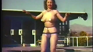 Watch Some Hot Retro Girls Dancing and Taking off Their Clothes