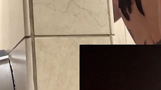 Truck Stop Jerking off Shower He Didn't Have Sex 3 Months Destroyed