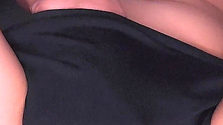 Fingered Into Sensitive Moaning Orgasm Then Rides Cock with Her Delicous Wet Pussy