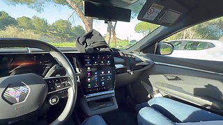 I Empty the Man's Balls Into His Car
