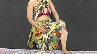 Hot bhabhi sex in saree and fingering in ass xxx