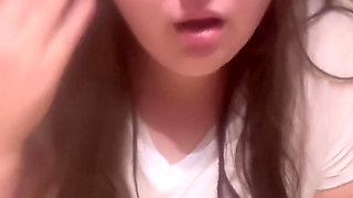 Slapping face slut