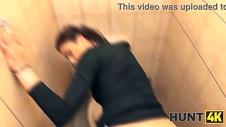 Hunt4k. his stocks are fallen while your penis is rising in my pussy