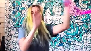 Skinny Blonde Teen Anal amp Vaginal Toys DP