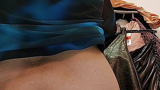 amateur milf pussy, big ass, big tits. Sexy mom tries on panties.