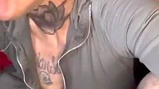Gagging and Squirting Over Dildo