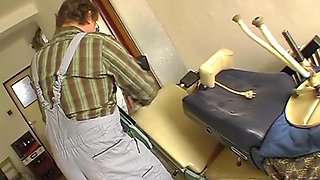 The nurse fucks him healthy