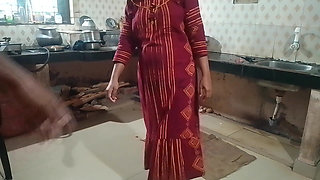 Husband and Wife Having Sex in the Kitchen