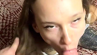 Hard Facefuck and Multiple Petite Girl Orgasm