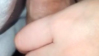 Step mom with wedding ring handjob step son dick in night of the wedding