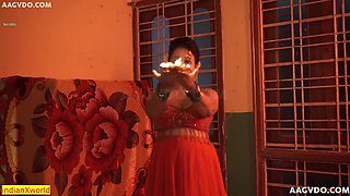 Indian Granny in Wild Pussy-Licking Celebration Passion