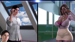 3D animated summer camp adventures with Loveskysan69real in a wild cartoon sex romp