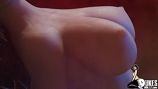 Big Tit Supervillain Fucked Hard By Monster Cock - Huge Tits, Blowjob, Hentai