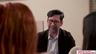 Stepmom And Ex Husband Fuck Stepdaughter With Aubry Babcock, Lauren Phillips And Big T