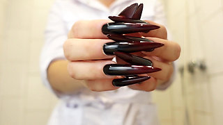 Nurses Long Nails JOI