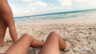 Blowjob On A Public En Route ( 1) - Beach Erotica