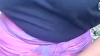Squeezing My Boobs Twisting My Nipples Peeing Outdoors
