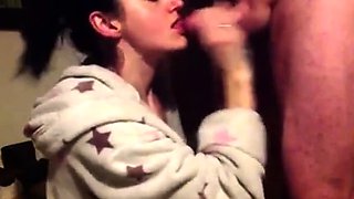 Brunette hookup amateur blowjob and dirtytalk sexdate