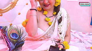 Newly Married Couple Hot Romantic Sex