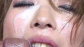 Japan Milf filmed at bukkake party in prison uncensored