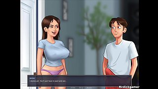 Stepmom and Stepsister Gets My Huge Dick as They Love It