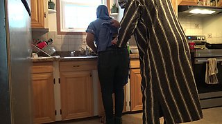 Algerian Woman Is a Big Slut and Always Open Pussy for Husband