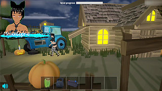 Fuckerman Halloween - We got witches, pumpkins and ghosts all sexy and hot
