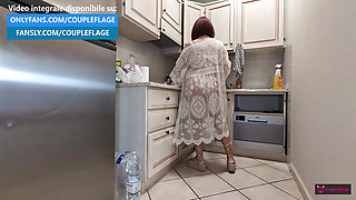 PLUMBER! Plug my hole! Wife makes her husband corrupt