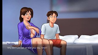 Dirty American MILF Fuck in Summertime Saga Game - New Unlocked Update