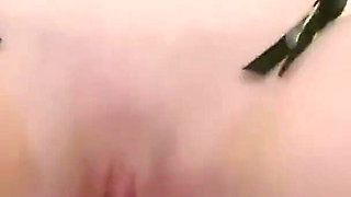 You fuck and creampie British 18 year old in her lingerie