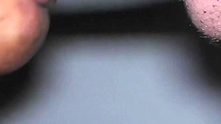 Ebony GF Sucks Big White Cock and Swallows All My Cum
