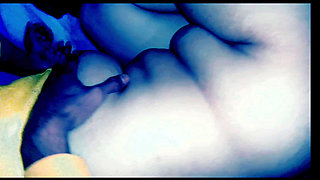 Seeing my long body, my stepmother starts to kiss me, but I lifted both her legs and started kissing her neck that she put the p