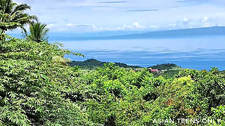 Tiny Asian's Anus Destroyed in the House Middle of Nature Park