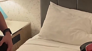 Real Hotwife with Huge Natural Tits Lovetinkerbell Sucks a Big Cock