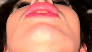 Blonde Czech amateur babe fucks outdoor POV