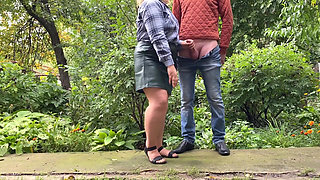 As a bonus, I cum on my stepmom's skirt.