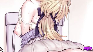 Sweetie's cock sucking porn by Hentai Pros