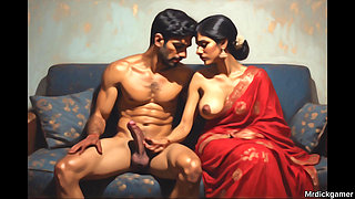 Sex with my boss wife, hot sexy looking indian cheating wife as she is not satisfied by her husband