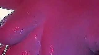 The Red-haired Beauty Decided to Arrange a Milk Show