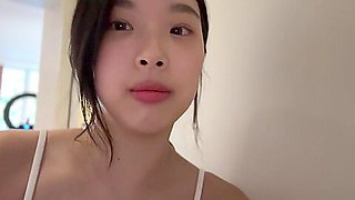 Lonely Korean Girl Fucks Fan POV on Hawaii VLOG