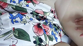 Masked Thai milf beautiful tits get fuck cum on her pussy