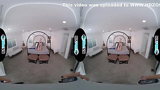 Virtual Reality And Alina Lopez In Horny Student 18+ Fucks Her Trainer